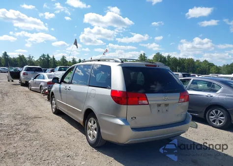 2005 Toyota Sienna Le из США, поврежденный, VIN 5TDZA23C05S350304
